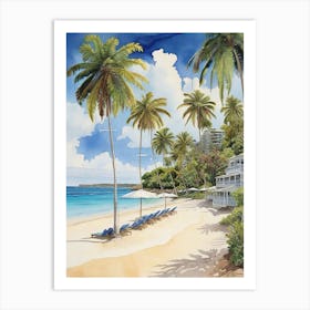 St. John'S Beach Art Print