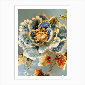 Chinese Flower Painting 96 Art Print