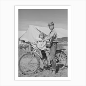 Untitled Photo, Possibly Related To Tent Home At The Fsa (Farm Security Administration) Migratory Farm Labor Art Print