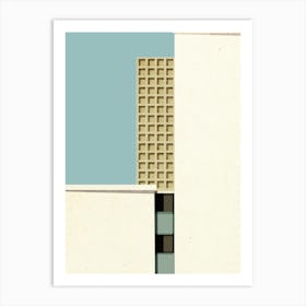 Block Of Flats Art Print Art Print