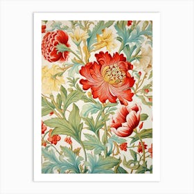 Floral Pattern 72 Art Print