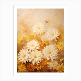 Dahlias 8 Art Print