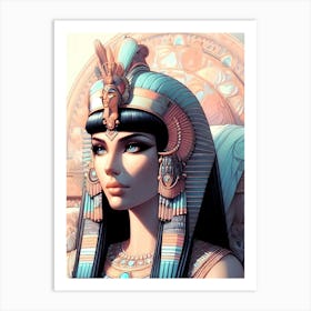 Cleopatra Portrait Artwork 112 Art Print