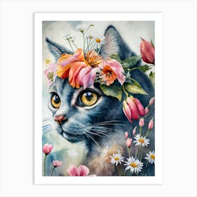 Style By Joachim Bekeler Vintage Style Watercol Art Print