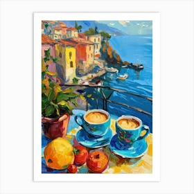 Rome Espresso Made In Italy 3 Art Print