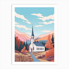 Moldova Travel Illustration Art Print