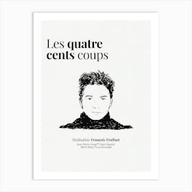 The 400 Blows, Truffaut Art Print