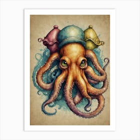 Octopus 51 Art Print