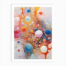 Bubbles 26 Art Print