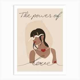 The Power Of Love Art Print