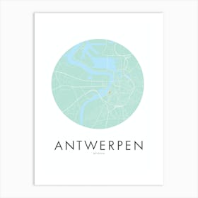 Antwerp by emerybloom Art Print