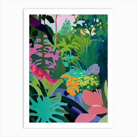 Smith College Botanic Garden, Usa Abstract Still Life Art Print