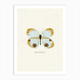 Digital Butterly Art Print