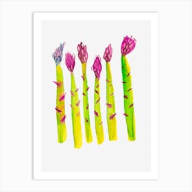 Asparagus Art Print