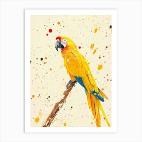 Yellow Macaw 1 Art Print