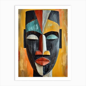 African Tribe Art 23 1 Art Print