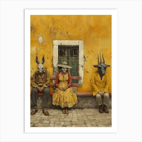 Mexico Bench 2 Fy V Art Print