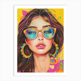 Contemporary Woman 22 Art Print