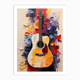 Guitar Art 2 Art Print