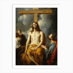 The Painting Of The Of Jesus Christ 1 Art Print