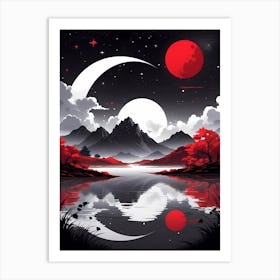 Asian Landscape 9 Art Print