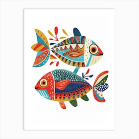 Two Fish 7 Art Print