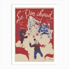 Le Vin Chaud - Vintage Poster Art Print