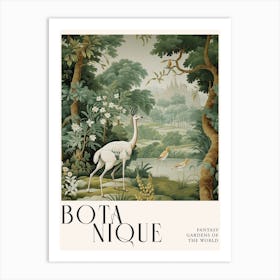 Botanique Fantasy Gardens Of The World 27 Art Print