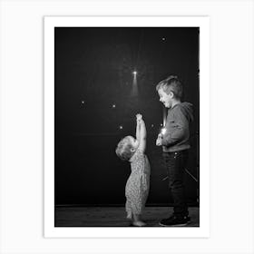 A Young Child Beams With Unbridled Joy The Light Twinkling In Their Eyes As They Occupy The Heart O (2) Art Print