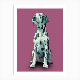 Dalmatian Dog Art Print