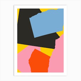 Colour Blocking #4 Art Print