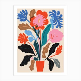 Flowers In A Vase 53 Art Print