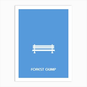 Forrest Gump Film Minimalist Art Print