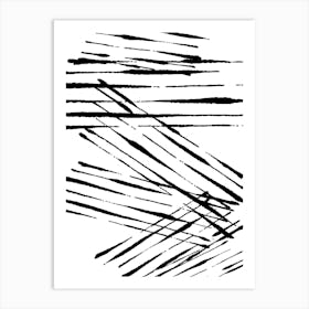 Abstract Mikado Two Art Print