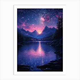 Night Sky 6 Art Print