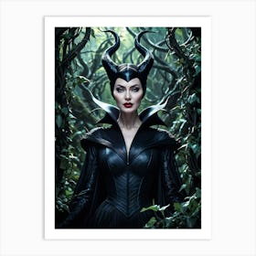 Maleficent Art Print