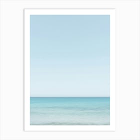 Italian sea in the Summer Art Print