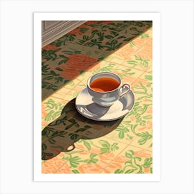 Genmaicha Tea Art Print