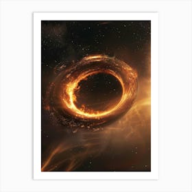 Ring Of Fire 1 Art Print