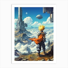 Cloud Strife Final Fantasy VII 2 Art Print