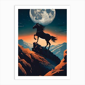 Wild Horse Art Print