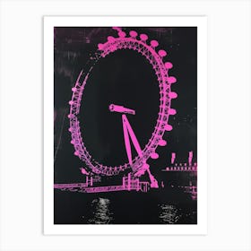 London Eye Art Print