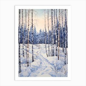 Oulanka National Park Finland 2 Art Print