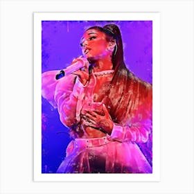 Ariana Grande 14 Art Print