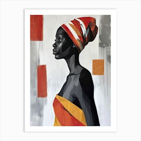 African Woman, Africa 1 Art Print