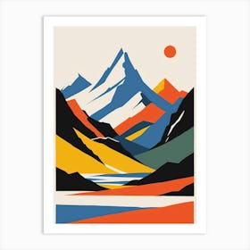 Mountain Landscape 8 Art Print