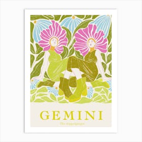 Gemini Art Print