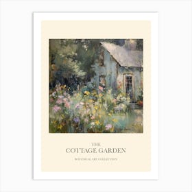 Nature Cottage Garden Poster 7 Art Print