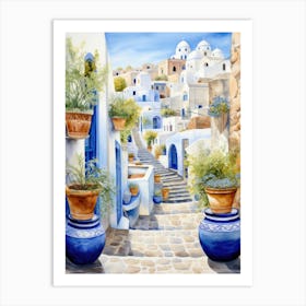 Santorini 8 Art Print