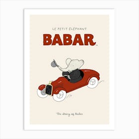 Babar The Story Of Babar Art Print